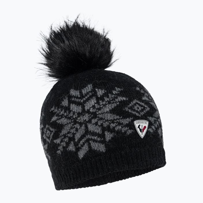 Pălărie de iarnă pentru femei Rossignol L3 Snowflake black