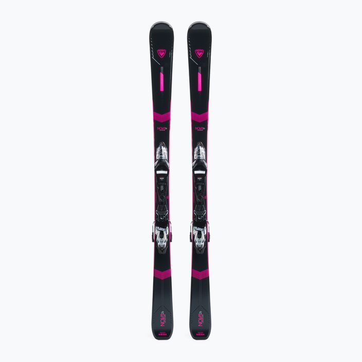 Schiuri de coborâre pentru femei Rossignol Nova 2S + Xpress W 10 GW black/pink