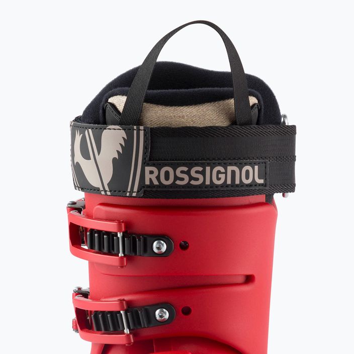 Rossignol Alltrack Jr 80 roșu argilă roșu cizme de schi pentru copii 11