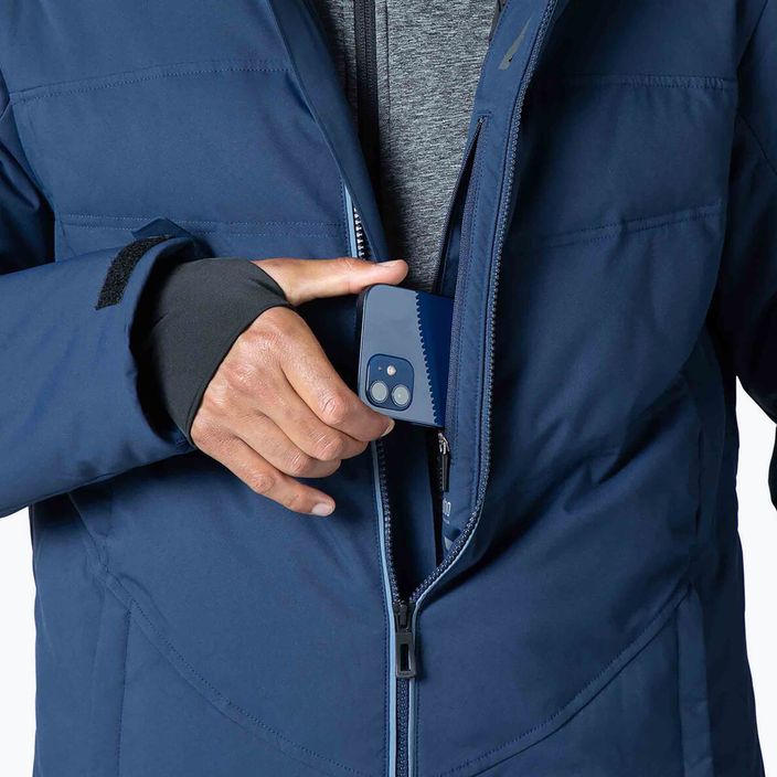 Jachetă de schi Rossignol Siz pentru bărbați, albastru închis 8