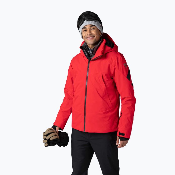 Jachetă sport de schi pentru bărbați Rossignol Controle roșu