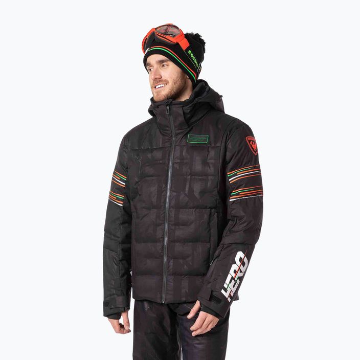 Jachetă de schi Rossignol Hero Depart neagră pentru bărbați Rossignol Hero Depart