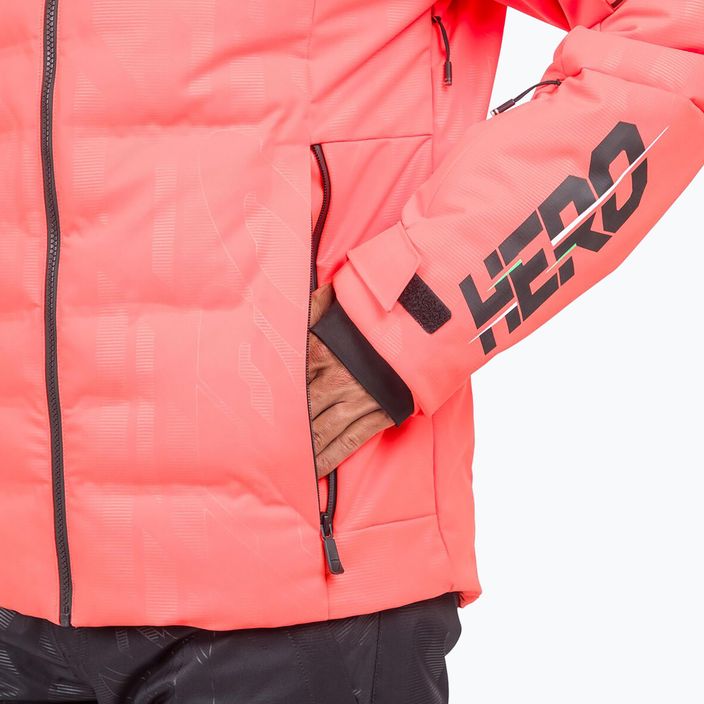Jachetă de schi Rossignol Hero Depart roșu neon pentru bărbați Rossignol Hero Depart 6