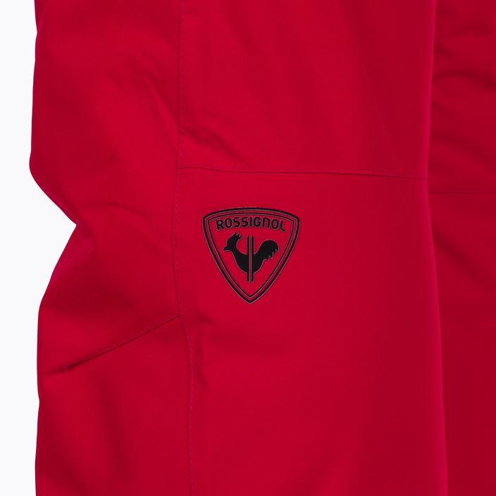 Pantaloni de schi pentru bărbați Rossignol Sporturi de schi roșu 11