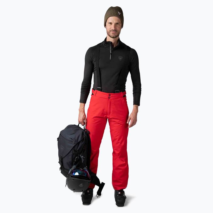 Pantaloni de schi pentru bărbați Rossignol Sporturi de schi roșu 4