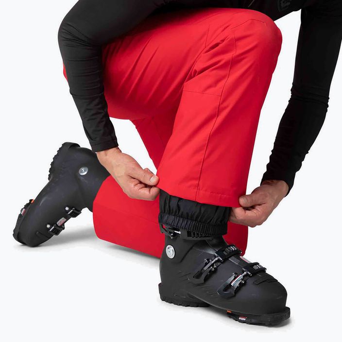 Pantaloni de schi pentru bărbați Rossignol Sporturi de schi roșu 8