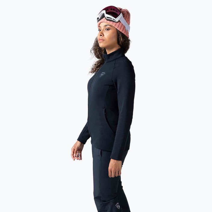 Tricou de schi Rossignol Classique Clim negru pentru femei Rossignol Classique Clim negru 3