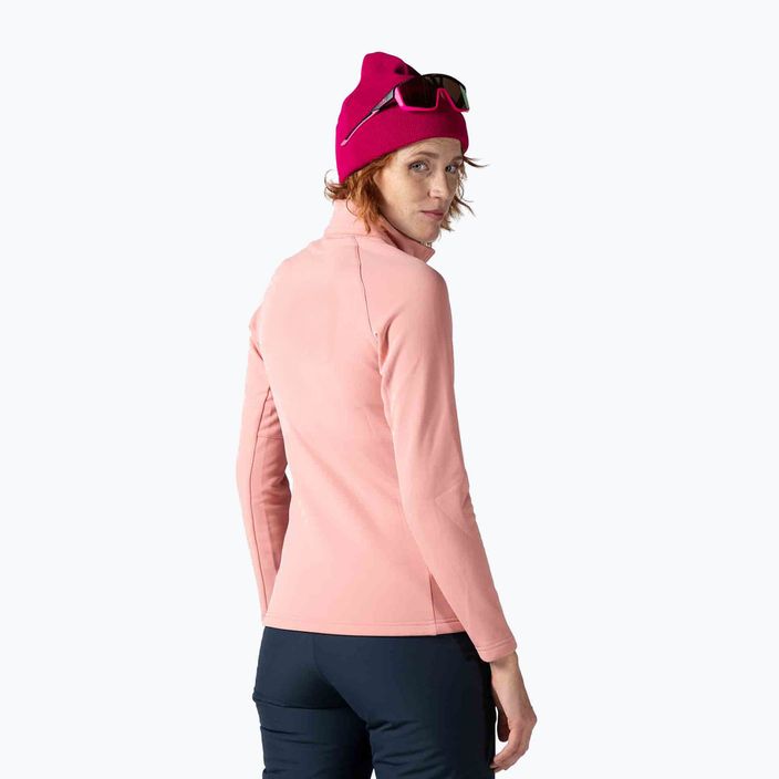 Bluză de schi Rossignol Classique Clim pentru femei, roz cooper roz 2