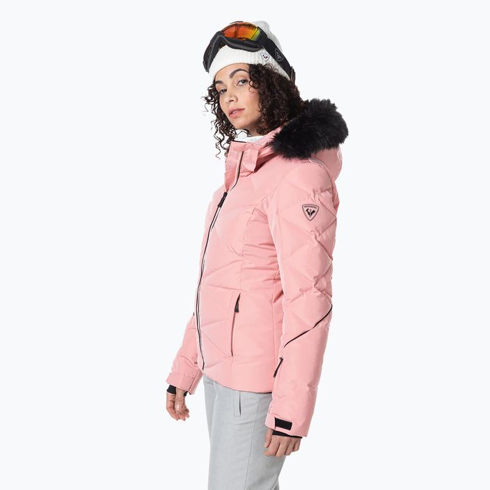 Rossignol Staci jachetă de schi pentru femei roz cooper 3