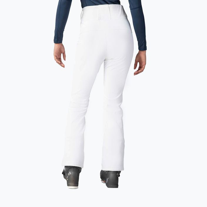 Pantaloni de schi Rossignol Ski Softshell pentru femei, alb 2