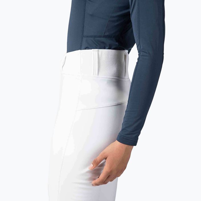 Pantaloni de schi Rossignol Ski Softshell pentru femei, alb 5