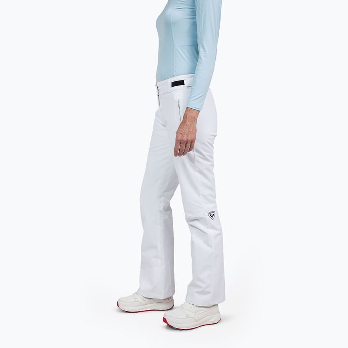 Pantaloni de schi pentru femei Rossignol Staci alb 3