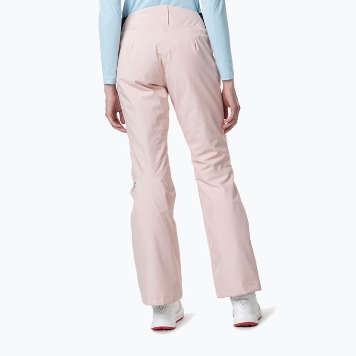 Pantaloni de schi pentru femei Rossignol roz pudră pentru femei 2