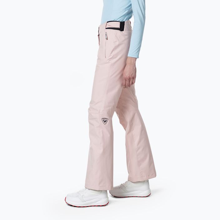 Pantaloni de schi pentru femei Rossignol roz pudră pentru femei 3
