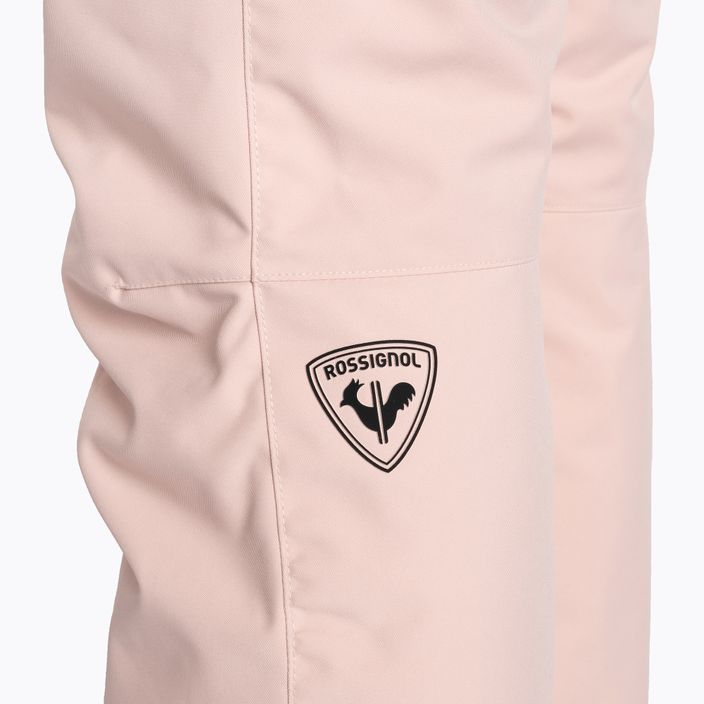 Pantaloni de schi pentru femei Rossignol roz pudră pentru femei 10