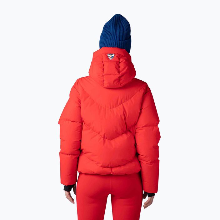 Jachetă de schi pentru femei Rossignol Modul Down Bomber roșu 3