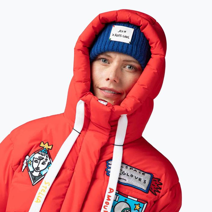 Jachetă de schi pentru femei Rossignol Modul Down Bomber roșu 9