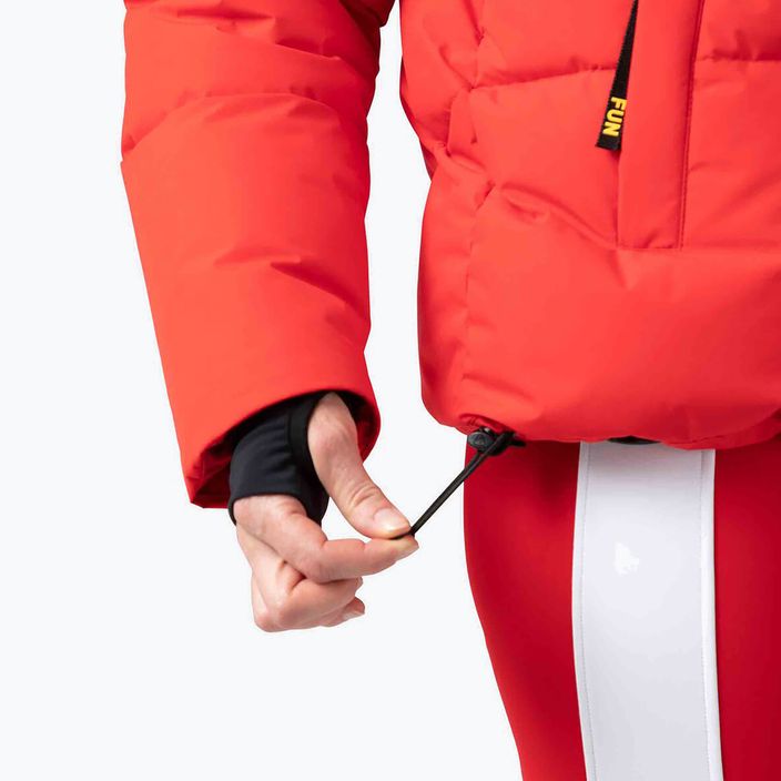 Jachetă de schi pentru femei Rossignol Modul Down Bomber roșu 10