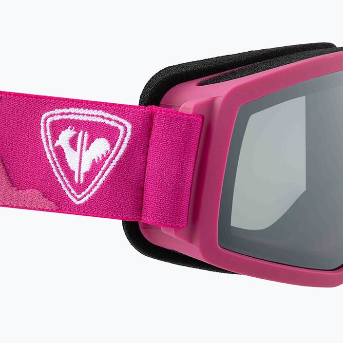 Ochelari de schi pentru copii Rossignol Toric roz/argintiu fumuriu pentru copii 4