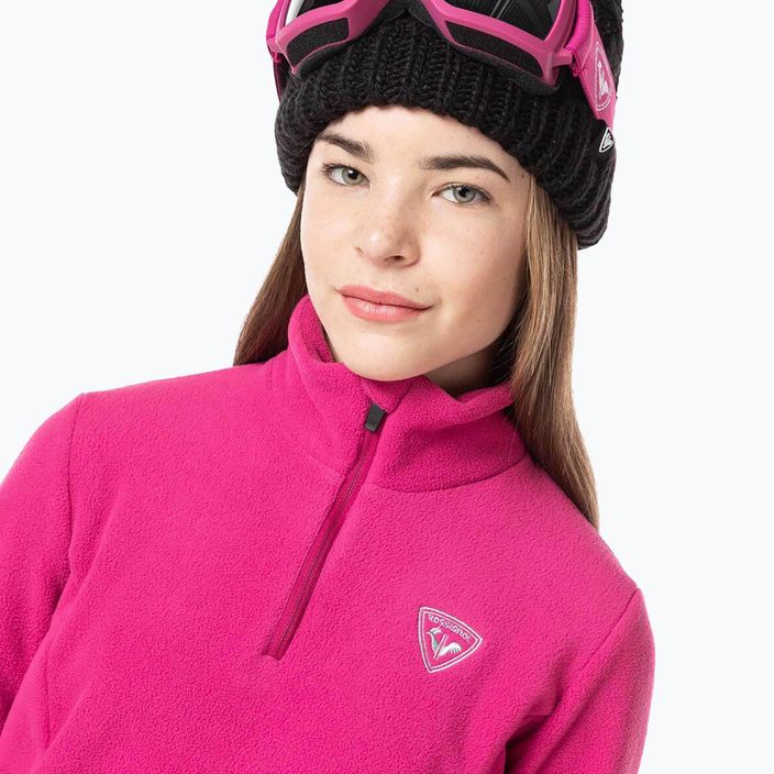 Rossignol Fata Fleece orhidee roz pentru copii de schi pulover de schi pentru copii 5