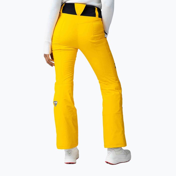 Pantaloni de schi pentru femei Rossignol Stellar galben 2