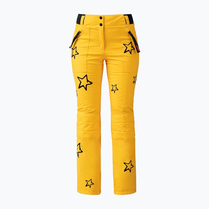 Pantaloni de schi pentru femei Rossignol Stellar galben 3