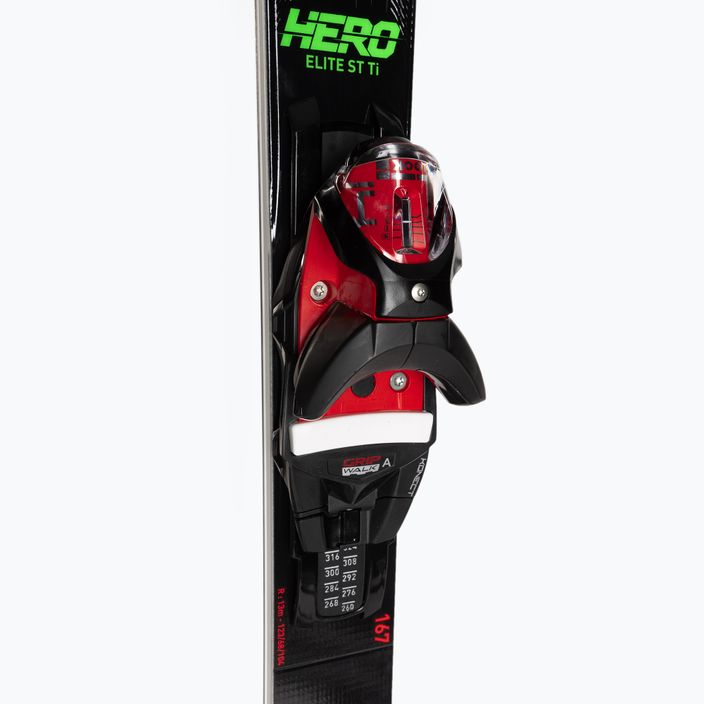 Schiuri de coborâre Rossignol Hero Elite ST TI K + legături SPX14 black/red 4