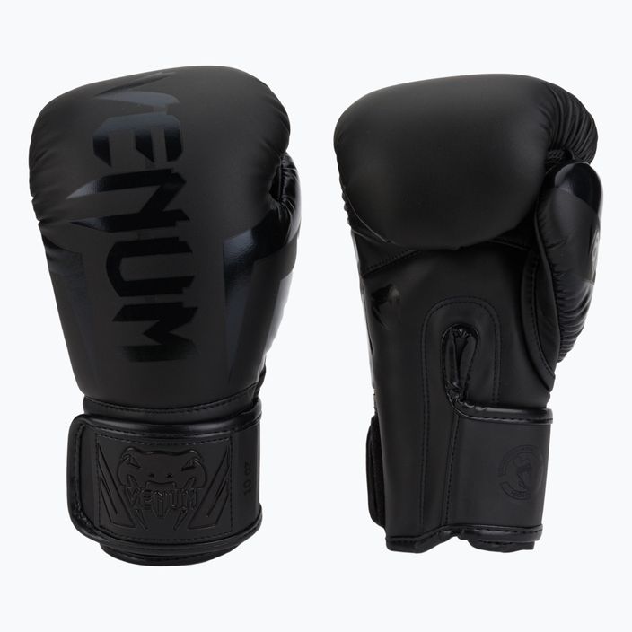 Venum Elite mănuși de box negru 1392 3