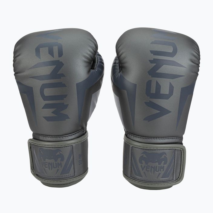 Mănuși de box pentru bărbați Venum Elite gri VENUM-0984