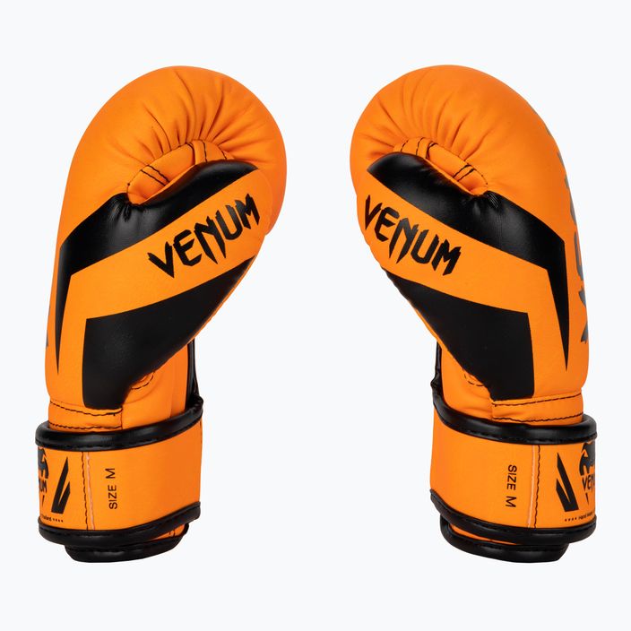 Mănuși de box pentru copii Venum Elite Boxing fluo orange 3