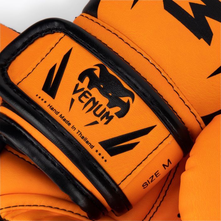 Mănuși de box pentru copii Venum Elite Boxing fluo orange 4
