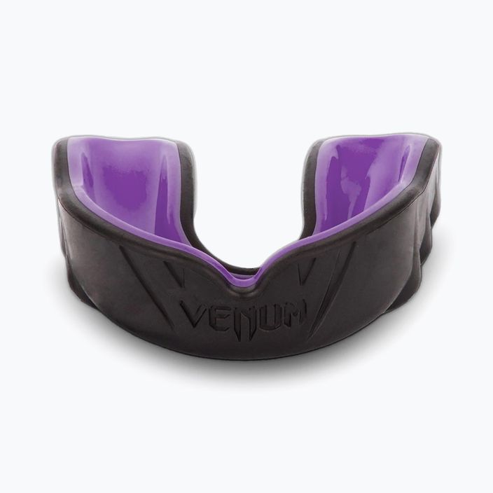 Venum Challenger protecție de maxilar simplu negru și violet 0618 2
