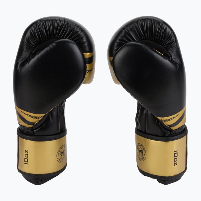 Venum Challenger 3.0 mănuși de box pentru bărbați negru și auriu VENUM-03525 3