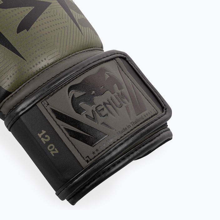 Mănuși de box Venum Elite khaki camo 7