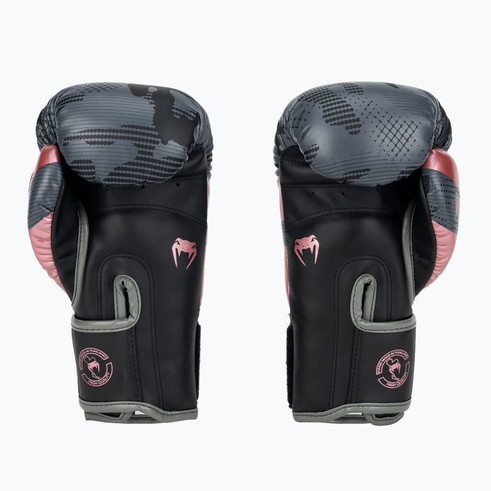 Venum Elite mănuși de box pentru bărbați negru și roz 1392-537 2