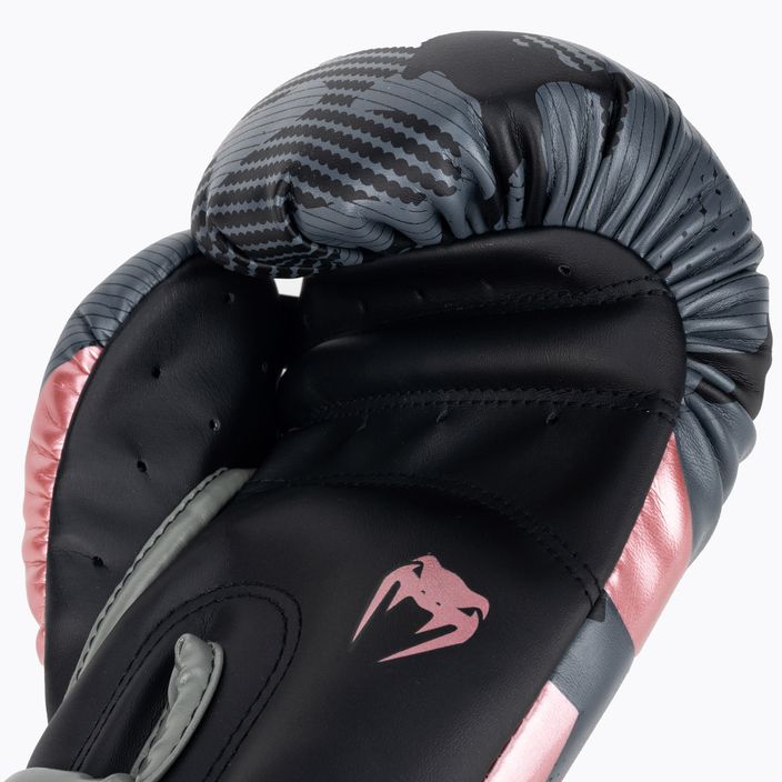 Venum Elite mănuși de box pentru bărbați negru și roz 1392-537 4