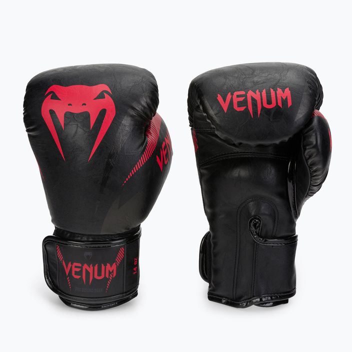 Venum Impact mănuși de box negru VENUM-03284-100-10OZ 3