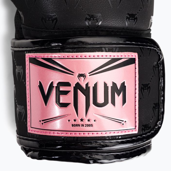 Venum Impact Monogram negru-auriu mănuși de box VENUM-04586-537 6