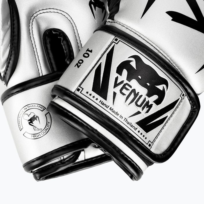Mănuși de box Venum Elite black/silver 5