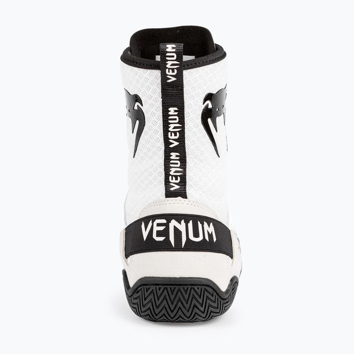 Încălțăminte de box Venum Elite Boxing white/black 6