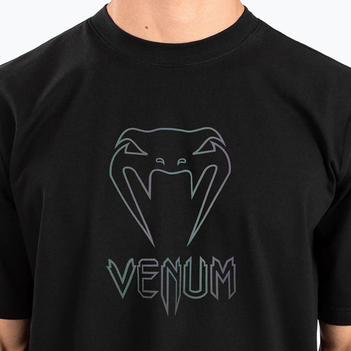 Tricou reflectorizant Venum Classic negru/negru pentru bărbați Venum Classic 5