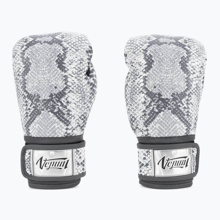 Mănuși de box pentru femei Venum Snake alb pentru femei
