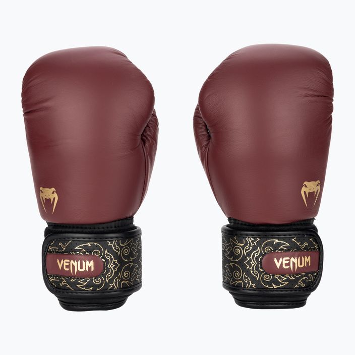 Mănuși de box Venum Power 2.0 burgundy/black