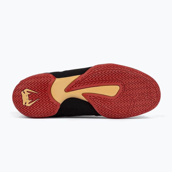 Venum Contender Boxing cizme negru/aur/roșu/roșu 16