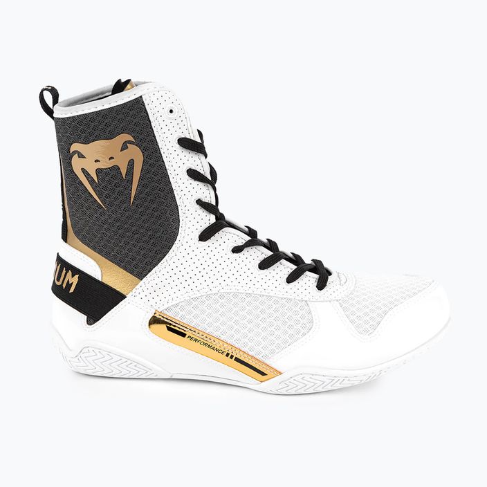 Venum Elite Boxing cizme alb/negru/aur 10