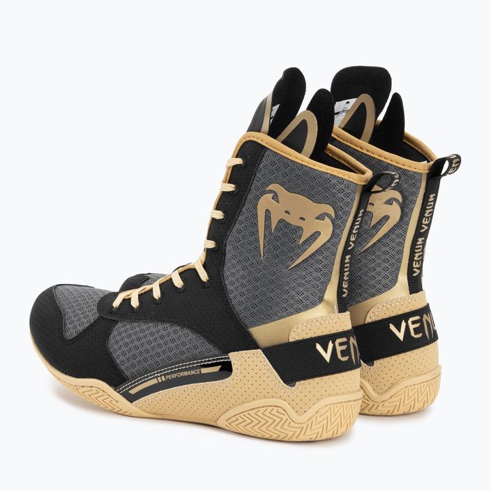 Venum Elite Boxing cizme negru/beige 3