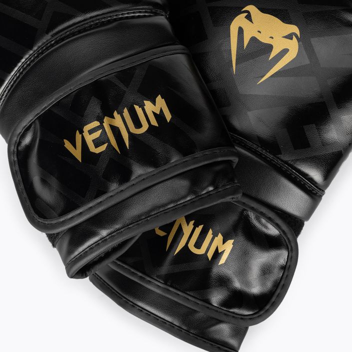 Mănuși de box Venum Contender 1.5 XT Boxing black/gold 4