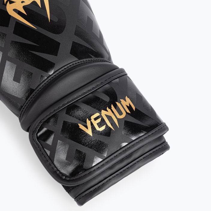 Mănuși de box Venum Contender 1.5 XT Boxing black/gold 6