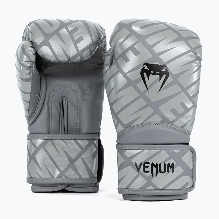 Mănuși de box Venum Contender 1.5 XT Boxing grey/black 2