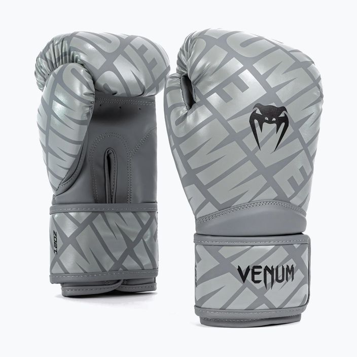 Mănuși de box Venum Contender 1.5 XT Boxing grey/black 3